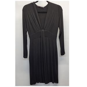 Fraiche by J Black Long Sleeve Sheath Dress Medium